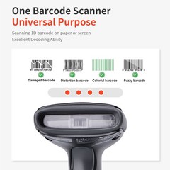 Honeywell Hyperion 1300G 1D Linear-Imaging Scanner Barcode Scanner, 1300G-2USB