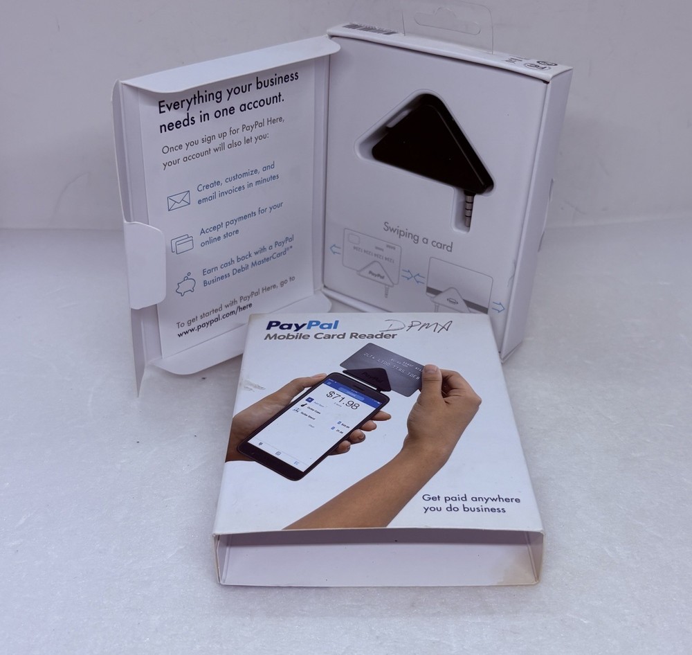 Paypal Mobile Card Reader Scanner Point Of Sale Device iPhone Android Windows 25