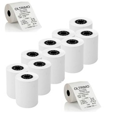 [10 Rolls] 2 1/4&Prime; x 85&prime; Thermal Paper Register Roll For Cash Register | POS Rece