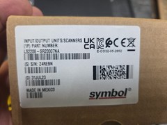 Symbol LS2208 USB Barcode Scanner 7ft Usb Cable SR20007NA Black 7AZU0100ZNA