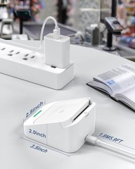 Square Card Reader Dock 2nd Gen – Detachable USB-C Stand with Anti-Slip Button
