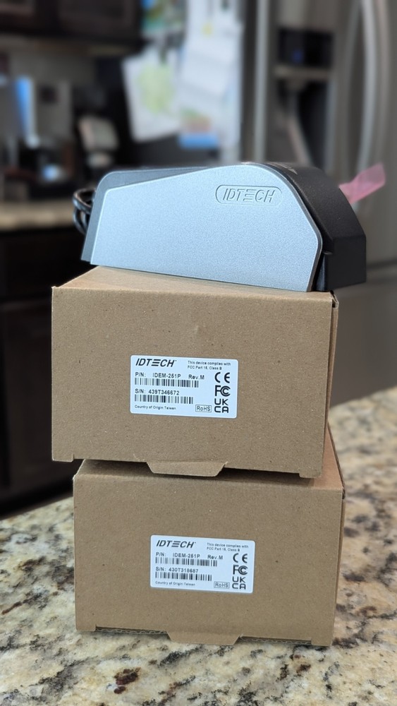 NEW Idetech IDEM-251P Card Scanner