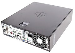 HP rp5810 Retail System; Celeron G1820 2.7GHz, 4GB Memory, 128GB SATA SSD, DVD-R