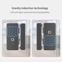 Glass Door Electronic Intelligent Fingerprint Lock /Office Combination Lock