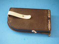 Vintage Barware Cash Caddy Serving Plastic Money Bill Changer