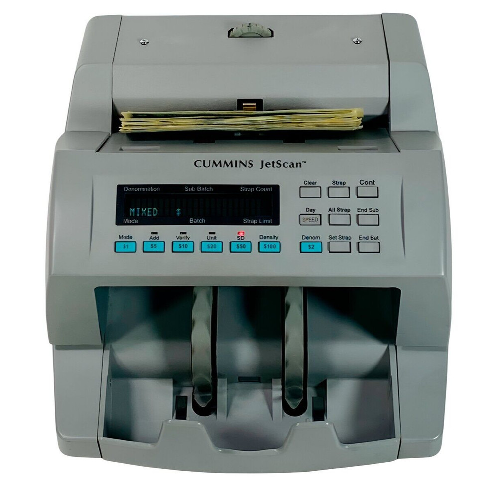 Cummins Allison JetScan 4062 Bank Grade Currency Сounter Counterfeit Detection