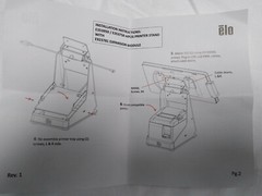 Elo-mPOS Printer Stand-I-Series-BK E353950