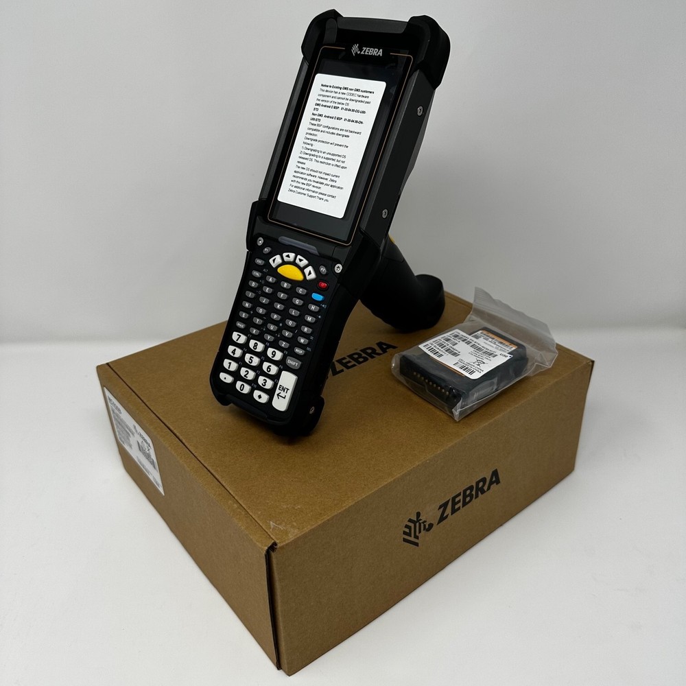 NEW ZEBRA MC9300 MC930B Barcode Scanner 1D / 2D Android LONG EXTENDED RANGE