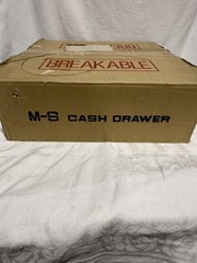 M-S Cash Drawer Printer Driven Keys Included Black CF-405BX-M-B URUB-9