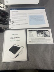 Clover Mini Wi-Fi C300 Card Reader Point of Sale System. 1st Generation