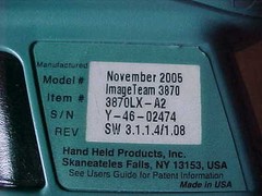 WELCH ALLYN/HAND HELD PRODUCTS SCAN TEAM 2070 & IMAGETEAM 3870 COMPLETE KIT