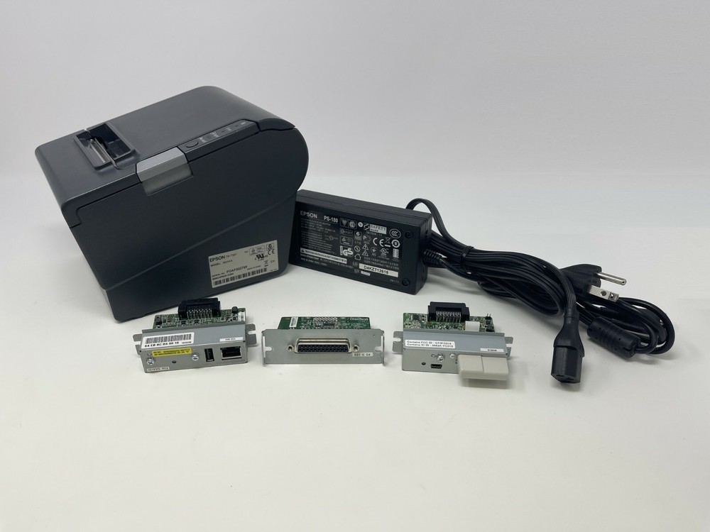 EPSON TM-T88V POS RECEIPT PRINTER MODEL M244A Wi-Fi / Ethernet interface + USB