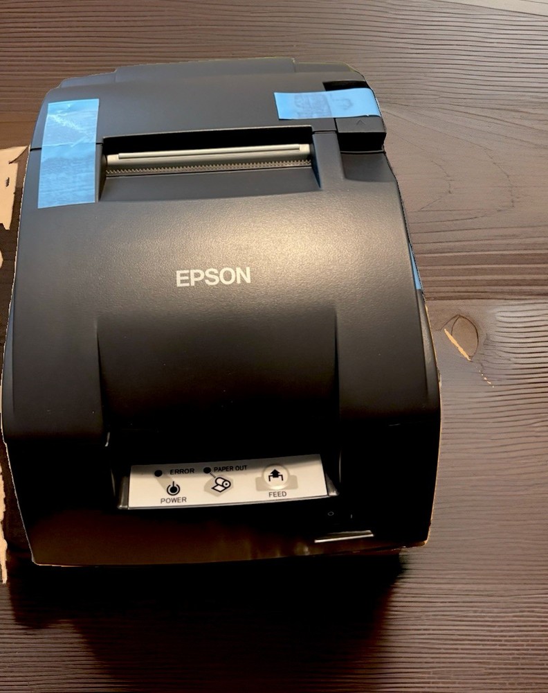 Epson TM-220B Thermal POS Receipt Printer Ethernet Auto-Cutter Windows 3.13&Prime;