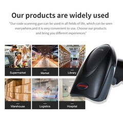 Honeywell Hyperion 1300G-2USB 1D Linear-Imaging Barcode Scanner Reader USB Kit