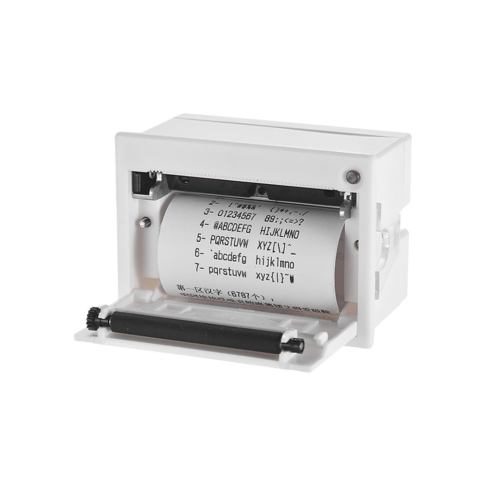 1-GOOJPRT QR204 58mm Mini Embedded Receipt Thermal Printer RS232 + USB Interface