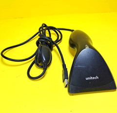 ⚡UNITECH MS210-1BG CCD HANDHELD USB BARCODE READER SCANNER WITH CABLE HIGH SPEED