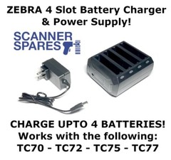 🔥 Zebra 4 Port Battery Charger TC70 TC75 TC77 | SAC-TC7X-4BTYPP-01 WALMART🔥