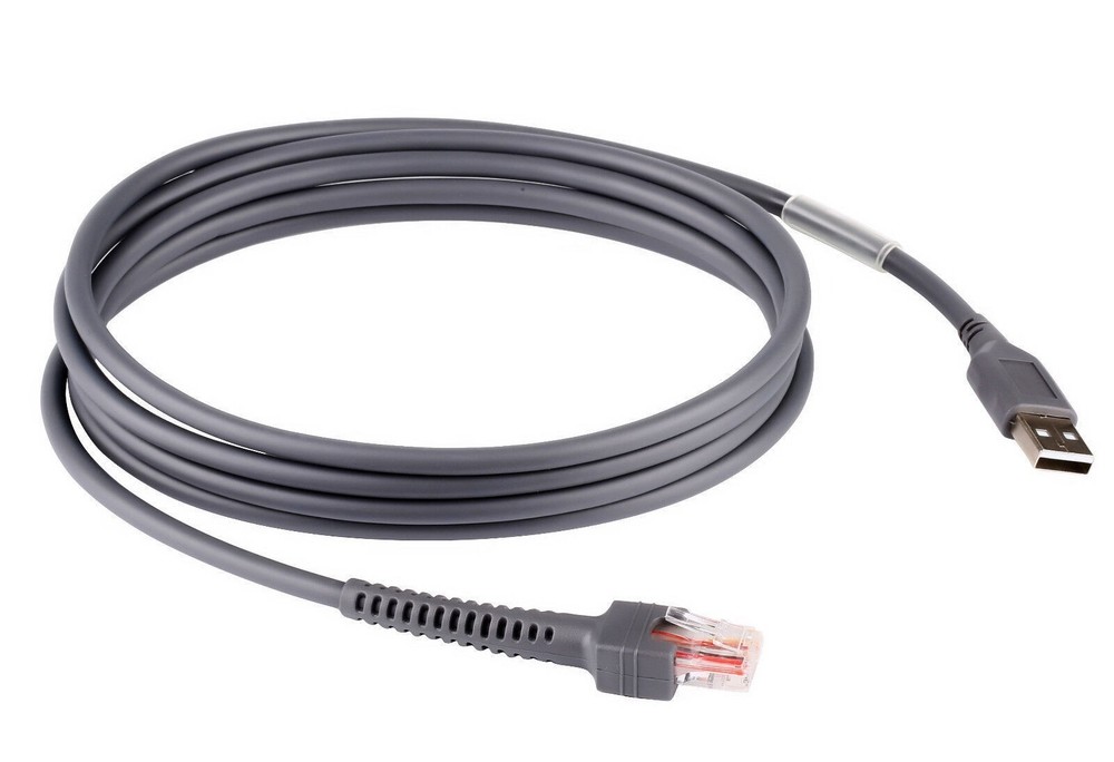 USB Cable For Symbol Barcode Scanner LS2208AP LS4208 LS1203 CBA-U01-S07ZAR 6FT