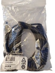 Datalogic CAB-459 RS 9D F E/P Coil 12 ft Bar Code Scanner Cable