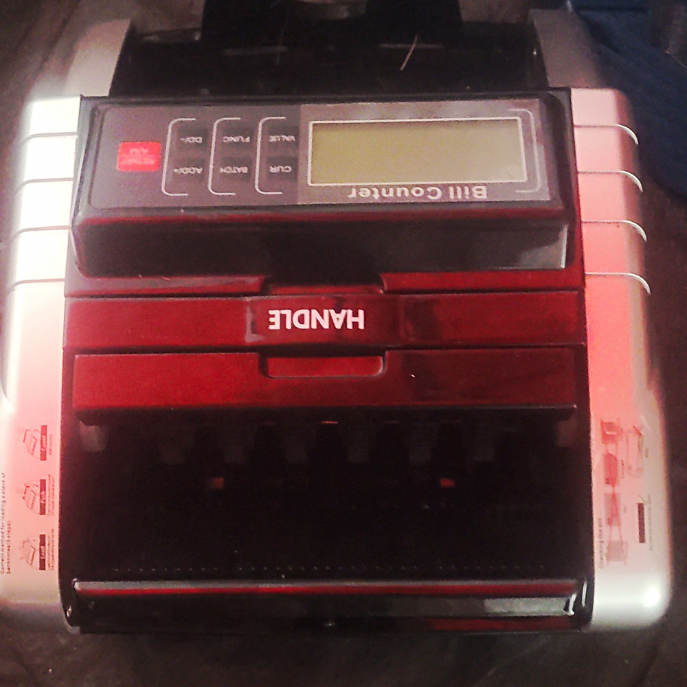 Cash Counter Handle Money Counter Machine