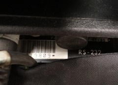 MSI Data Corp PDT-LS Portable Data Terminal Scanner RS232 UNTESTED with Scanner