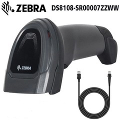 Zebra DS8108-SR00007ZZWW 2D Area Imaging Handheld USB Barcode Scanner W/ Cable