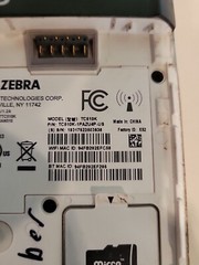 ZEBRA TC510K-1PAZU4P-US *BROKEN SCREEN*