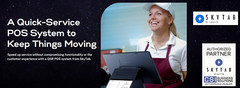 SKYTAB POS BY SHIFT4- QSR- w/DUAL PRICING MERCHANT A/C–ZERO I/C- 1000/FREE MENUS