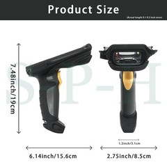 New For Symbol MC92N0 MC9190 Bottom Shell Handle Pistol Grip Gun