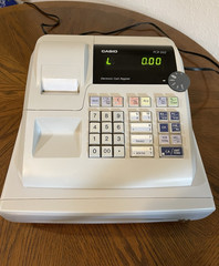 Casio PCR-262 Electronic Cash Register Working READ