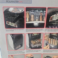 RollMaster CLXX Professional Grade Digital Coin Sorter # 7500