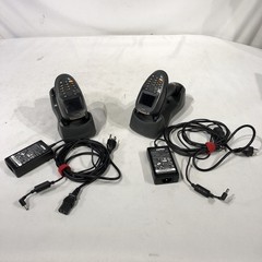 Motorola Symbol Barcode Scanner MT2090-HD0D62170WR W/ Cradle 1D 2D Scan. Lot-2!