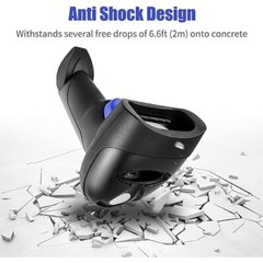 USB 1D Barcode Scanner Handheld (Gun Type) with Fast Scanning CCD Technology (2