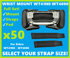 50 Pack! NEW Wrist Mount for Zebra WT41N0 WT4090 Wearable Scanners, Full Set!🔥⭐