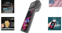 Portable 58mm Thermal Receipt Printer with NFC & 4G for Mobile Transactions