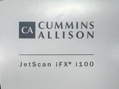 🚀 Cummins Allison i101 JetScan iFX i100 Cash Counter w/ Counterfeit Detection