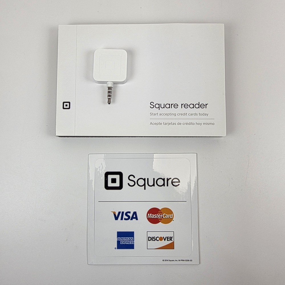 Square Reader for Mag Strip – 3.5mm Headphone Jack – Credit Card Payment Device