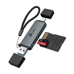 TP-Link SD Card Reader, 2-in-1 USB 3.0 Type-C&A Dual Slot Memory Card Reader …