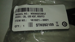 Honeywell/LXE MX9052CABLE (Charge/Comm USB Host with Power Connector)