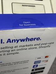 Shopify Chip and Swipe Credit Card Reader Wireless White Model S1701 – NEW