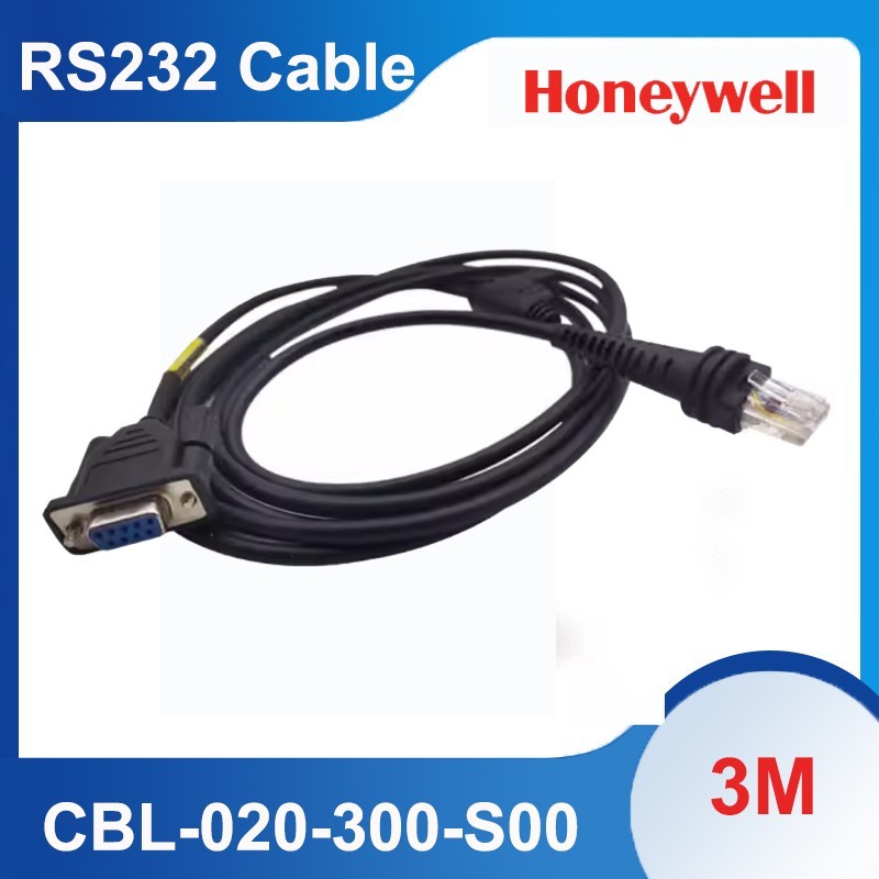 CBL-020-300-S00 Straight Serial Cable RS232 for Honeywell Barcode Scanner