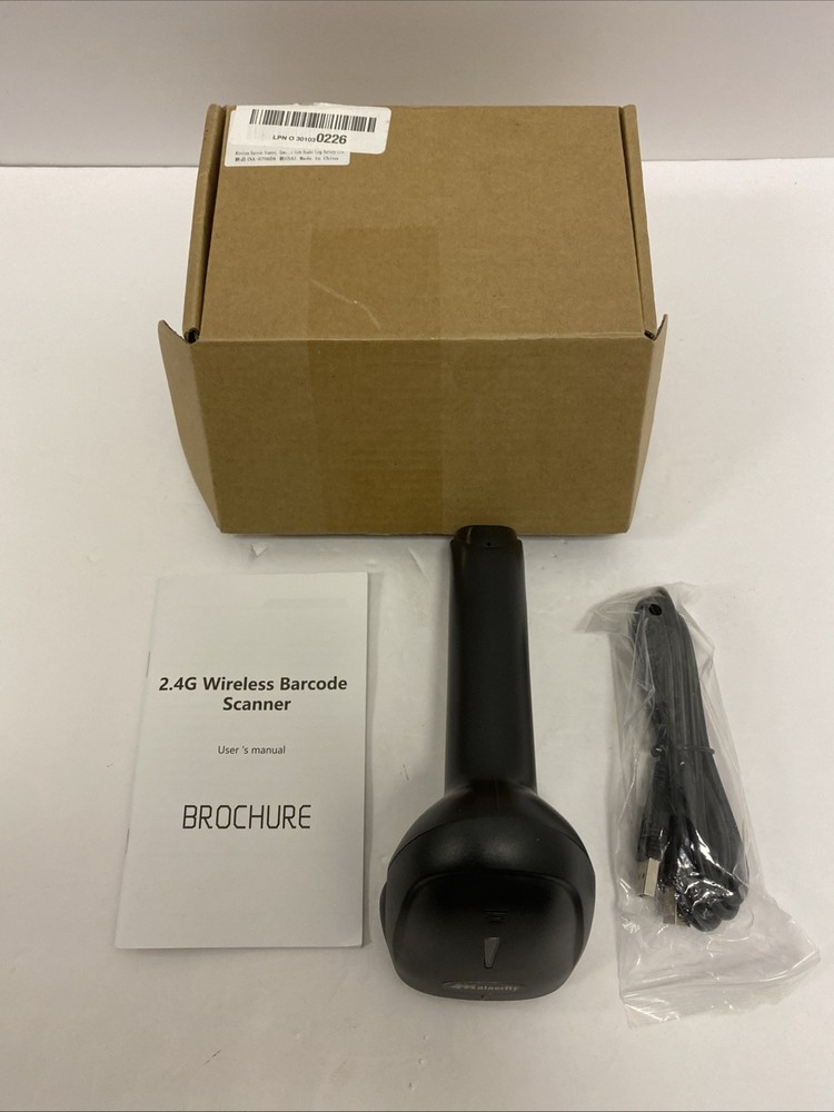Alacrity 2D Wireless Barcode Scanner, 3-in-1 – NO Stand