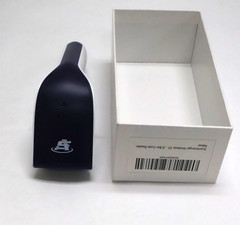 ScanAvenger AS-3503 Wireless 1D Handheld Barcode Scanner White/BLue