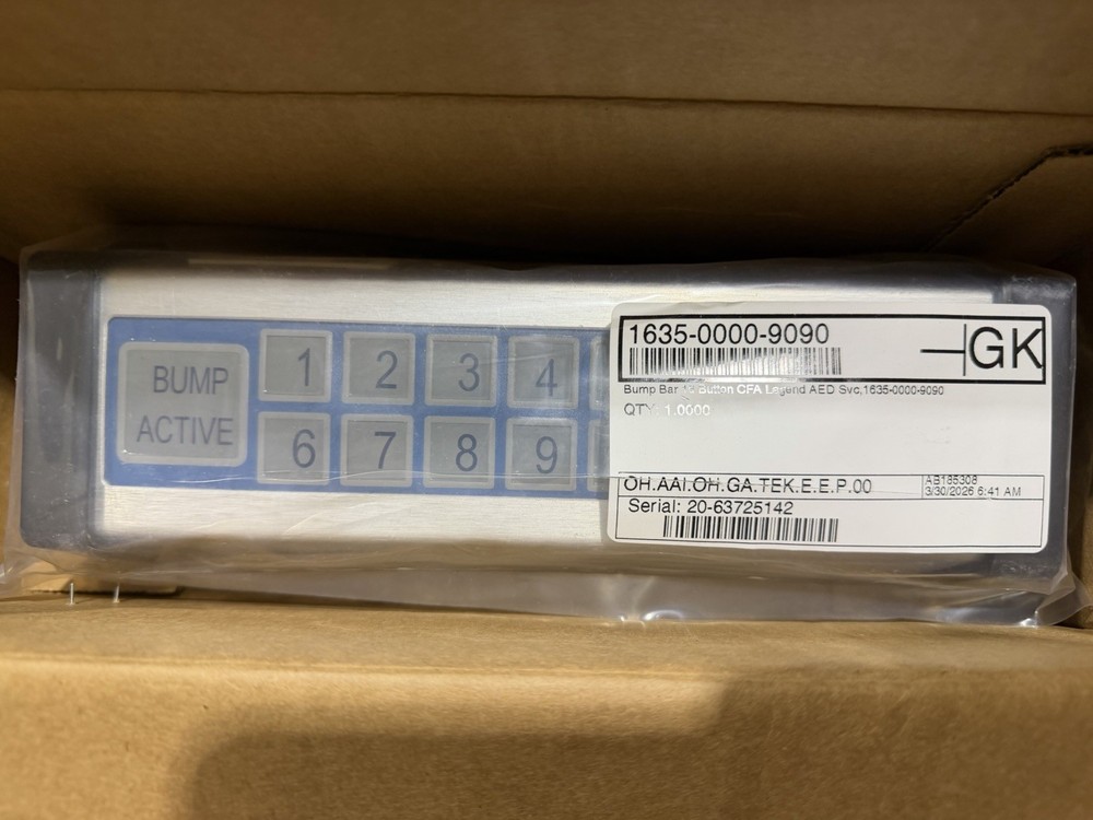 NCR Voyix 16 Button Restaurant Kitchen Bump Bar 1635-0000-9090 1635MC16