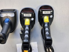 Cashier Laser Barcode Scanners Lot Of 6 with USB Wires And Code Guides NETUM Gun