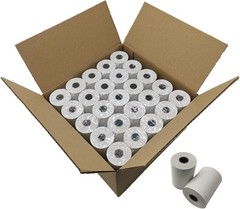 50 Thermal Paper Rolls, 2 1/4 X 50 Ft, 2.25 Inch Width