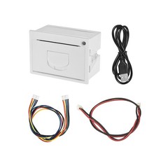 1-GOOJPRT QR204 58mm Mini Embedded Receipt Thermal Printer RS232 + USB Interface