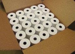 MFLABEL 50 Roll 2 1/4&Prime; x 85&prime; Cash Register Credit Card POS Receipt Thermal Paper