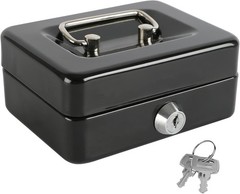 Portable Mini Cash Box with Multiple Compartments – Ideal for Organizing