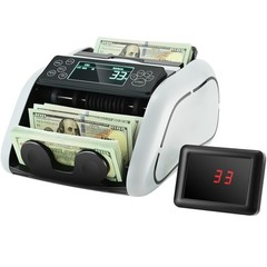 VEVOR Money Counter Machine Bill Counter with UV MG IR DD Counterfeit Detection